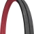 FLAT OUT Tire inserts <3CORE Red 27,5